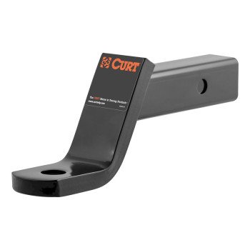 Curt 45850 Ball Mount, Class 3 Hitch, Powder-Coated