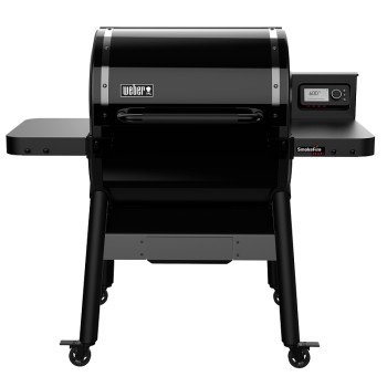 Weber 22722001 Free-Standing Pellet Grill, Smoker Included: Yes, Black