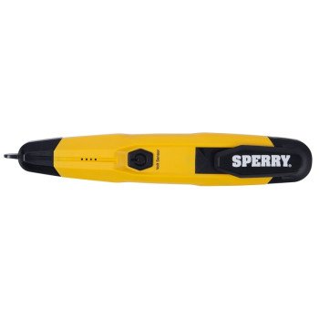 Sperry Instruments VD6508 Detector with Flashlight, LED Display, Functions: AC Voltage, Yellow