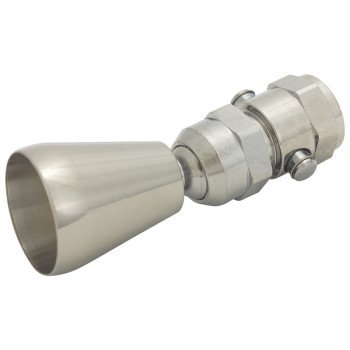 Whedon SaverShower Series USD2C/DS2C Shower Head with Trickle Valve, 2.5 gpm, 1/2 in Connection, Female, Brass, Chrome