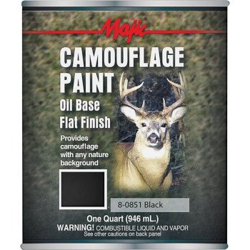 8-0851-2 CAMO BLACK QUART     