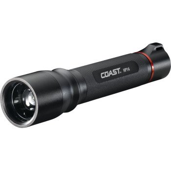 Coast HP8414CP Focusing Flashlight, AA Battery, Alkaline Battery, LED Lamp, 629, 252, 52 Lumens, Flood to Spot Beam