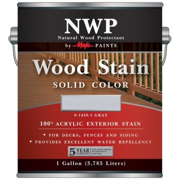 8-1438-1 STAIN SLD-CLR GRAY 1G