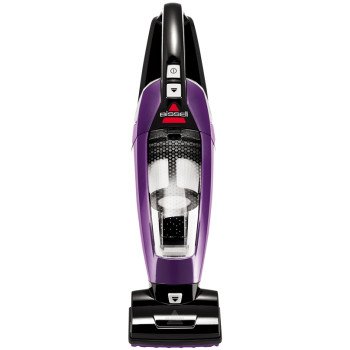 Bissell Pet Hair Eraser 2390 Hand Vacuum, 14.4 V Battery, Lithium-Ion Battery, Black/Grapevine/Purple