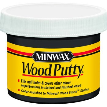 Minwax 13618000 Wood Putty, Liquid, Ebony, 3.75 oz Jar