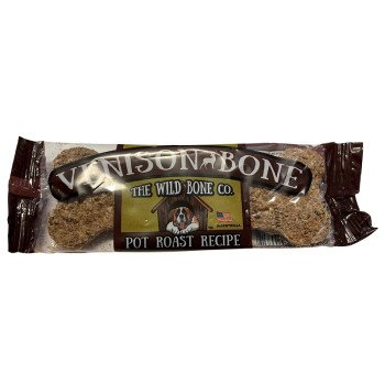 The Wild Bone Co 1842 Pot Roast Dog Biscuit, Venison, 1 oz