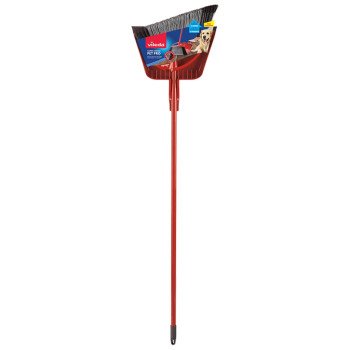 Vileda 168256 Super Angle Pet Pro Broom, Recycled Fiber Bristle