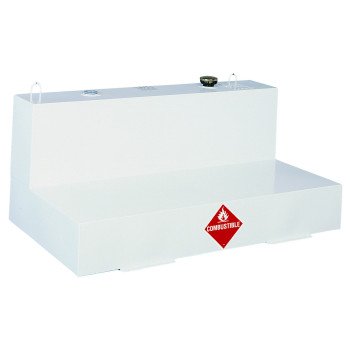 Jobox 480000 Transfer Tank, 103 gal Capacity, Steel, White