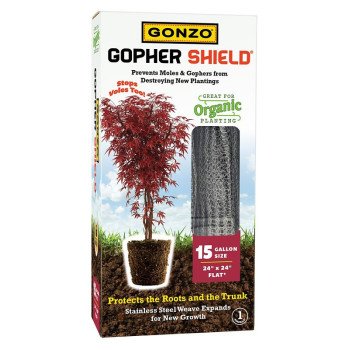 Gonzo 5009 Gopher Shield, Flat, 28 in L