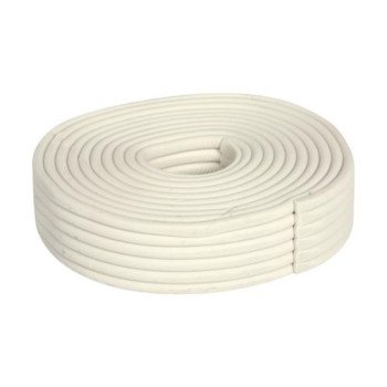 M-D 71520 Caulking Cord Weatherstrip, 1/8 in Thick, 90 ft L, Synthetic Fiber, White