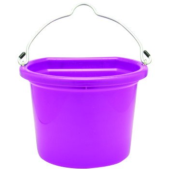 Fortex-Fortiflex 1302012 Bucket, 20 qt Volume, Polyethylene Resin, Pink