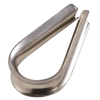 National Hardware 4232BC Series N830-307 Rope Thimble, Stainless Steel