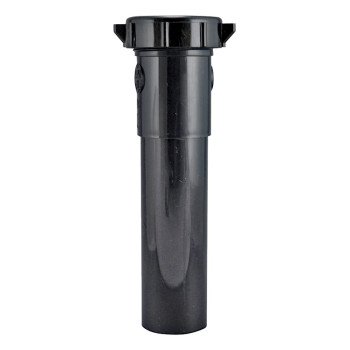 Plumb Pak PPC40-8B Pipe Extension Tube, 1-1/2 in, 8 in L, Slip-Joint, Plastic, Black