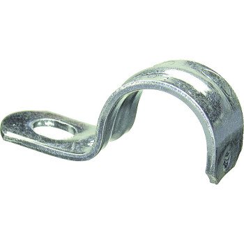 Halex 61510B Conduit Strap, Steel, Zinc-Plated