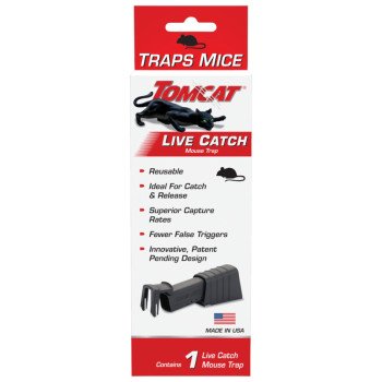 Tomcat 0362010 Live Catch Mouse Trap, 1/PK