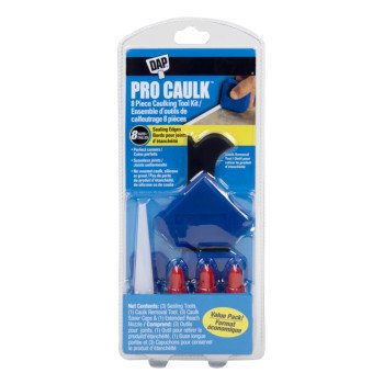 DAP PRO Caulk 74875 Caulking Tool Kit, Blue