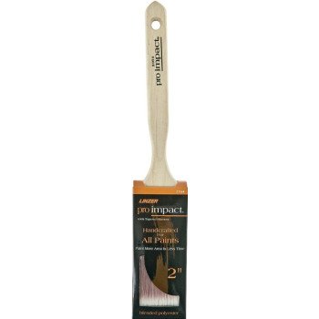 Linzer WC 2164-2 Paint Brush, 2 in W, 2-1/2 in L Bristle, Polyester Bristle, Sash Handle