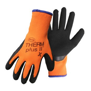 Boss 7843L Gloves, L, Knit Wrist Cuff, Orange