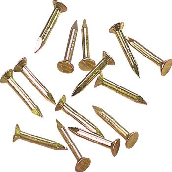 Knape & Vogt 255-81N Series 255-81N BR Standard Nail, Zinc, Brass