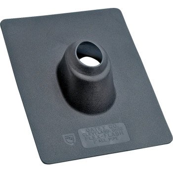 Hercules 14038 Roof Flashing, 13-1/4 in OAL, 10 in OAW, Thermoplastic