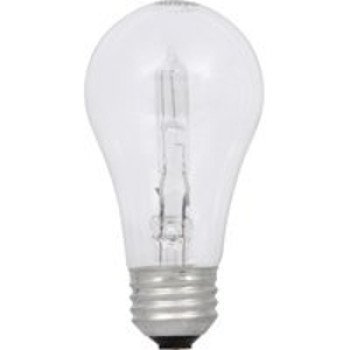 52555 A19 53W CLR HALOGEN BULB