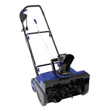 Snow Joe SJ626E Snow Thrower, 14.5 A, 1-Stage, 22 in W Cleaning, 25 ft Throw, Blue