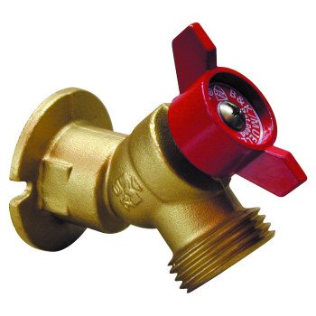 B & K 108-054HN Sillcock Valve, 3/4 x 3/4 in Connection, FPT x Male Hose, 125 psi Pressure, Brass Body