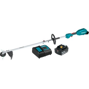 Makita XUX02SM1X1 Cordless Power Head Kit, 13 in String Trimmer