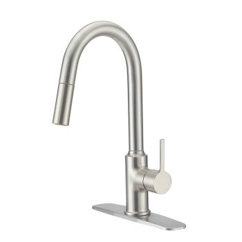 Boston Harbor FP4AF227NP Contemporary Pull-Down Kitchen Faucet, 1.8 gpm, 1 -Faucet Handle, 1 or 3 Hole -Faucet Hole