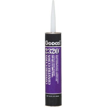 Geocel 2321 Series GC67102 Gutter and Narrow Seam Sealant, Aluminum Gray, Liquid, 10.3 oz Cartridge