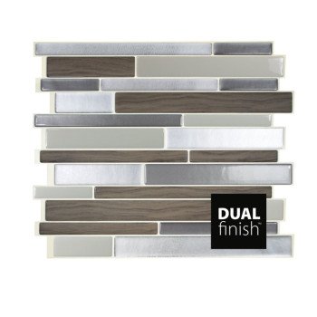 SM1050-1 TILE WALL ARGENTO    