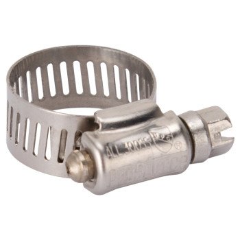 ProSource HCRSS08-3L Interlocked Hose Clamp, Stainless Steel, Stainless Steel