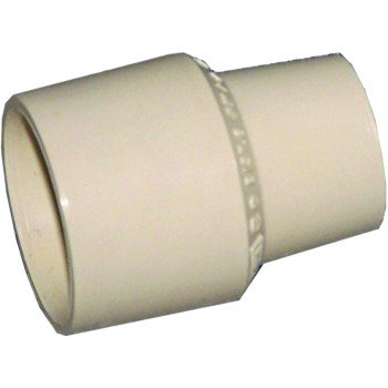 Nibco T00050D Pipe Coupling, 3/4 x 1/2 in, CPVC, SCH 40 Schedule