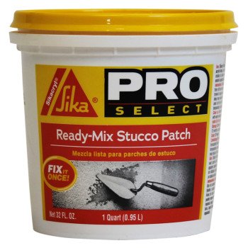 Sika Sikacryl PRO SELECT Series 503333 Patch, White, 1 qt, Container