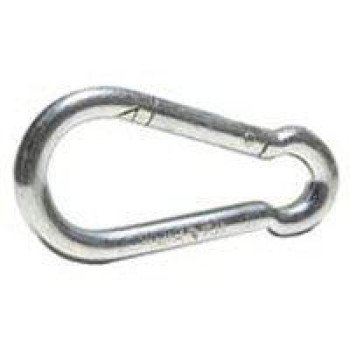 Koch 245291 Spring Hook Snap Link, Zinc