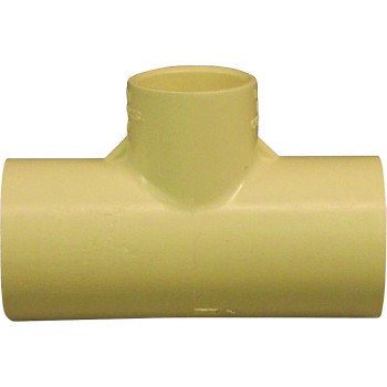 Nibco T00203C Pipe Tee, 1 x 3/4 in, CPVC, SCH 40 Schedule