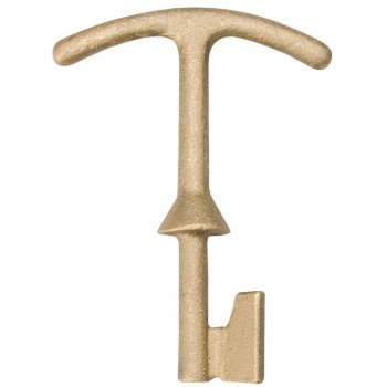 B & K 151-063 Water Meter Box Key, Steel, 10.9 in L