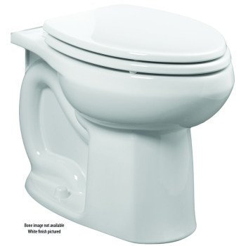 American Standard Crane Galaxy Series 3251C701208 Toilet Bowl, Elongated, 1.6 to 1.28 gpf Flush, Vitreous China, Bone