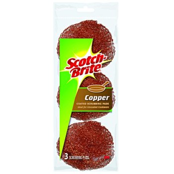 Scotch-Brite 213C Scrubber Pad, Brown