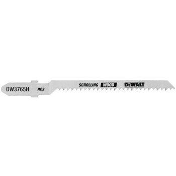 DEWALT DW3765H Jig Saw Blade, 1/4 in W, 12 TPI