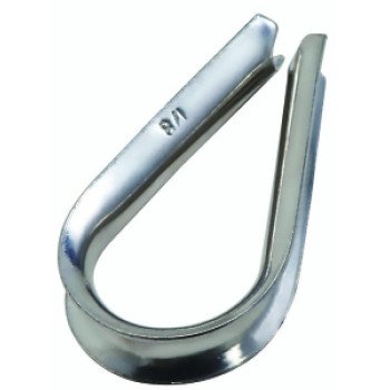 National Hardware 4232BC Series N830-305 Rope Thimble, Stainless Steel