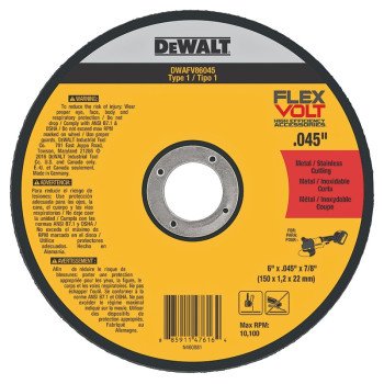 DWAFV86045 CUTTING WHEEL6IN T1