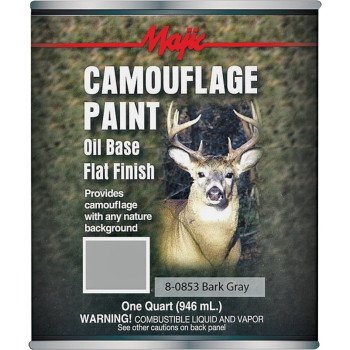 8-0853-2 CAMO BARK GRAY QUART 