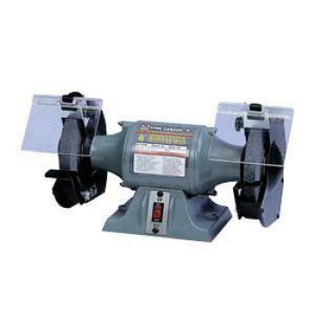 King Canada Slim Line Series KC-690 Bench Grinder, 110 V, 3.5 A, 5/8 in Arbor/Spindle, 6 in Dia Wheel, 3500 rpm Speed