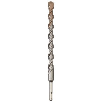 Milwaukee M/2 48-20-7065 Hammer Drill Bit, 3/4 in Dia, 12 in OAL, Spiral Flute, 2-Flute, 25/64 in Dia Shank