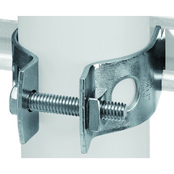 SuperStrut Z702 3EG-10 Pipe Clamp, Steel, Electro-Galvanized