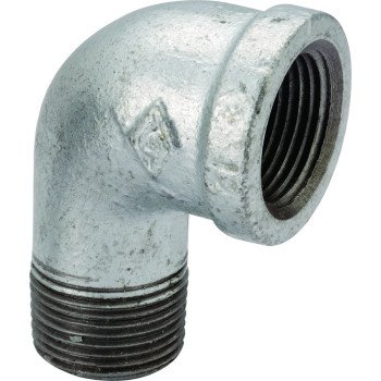 ProSource 6-1/8G Street Pipe Elbow, 1/8 in, Threaded, 90 deg Angle, SCH 40 Schedule, 300 psi Pressure