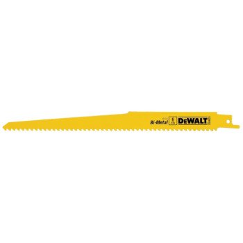 DeWALT DW4803 Reciprocating Saw Blade, 3/4 in W, 9 in L, 6 TPI