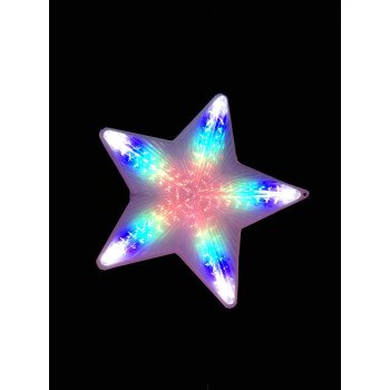 Hometown Holidays 57301 Star Light Decor, 19-1/2 in L, LED Bulb