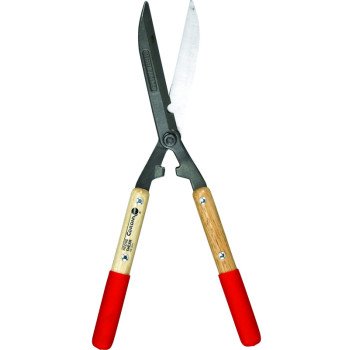 Corona HS 3911 Hedge Shear, Straight Edge With Limb Notch Blade, 8-1/4 in L Blade, Steel Blade, Wood Handle, 21 in OAL